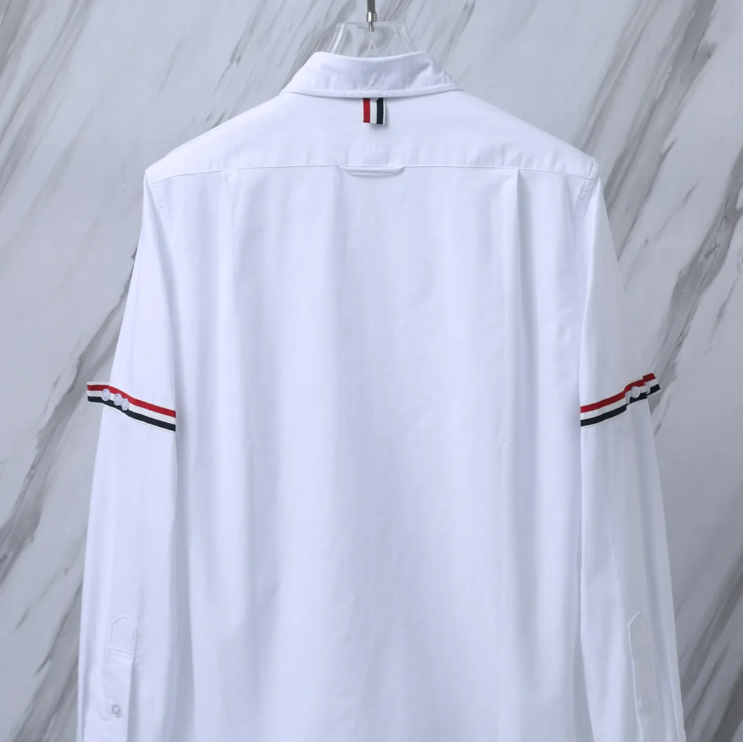 P 140TB # ：911A（TB Classic ） THOM BROWNE · TB Classic Authentic Authentic 260 Factory Premium Quality Same Style + Authentic TB + + ：White/Blue Size：0/1/2/3/4